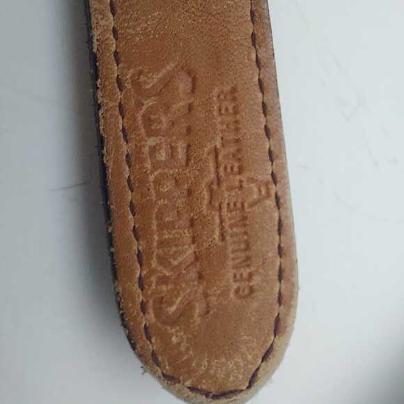 Ribbon Belt Mens Size XL Leather 41" Golf Sailing Casual Skippers Nautical Flag - Picture 5 of 9